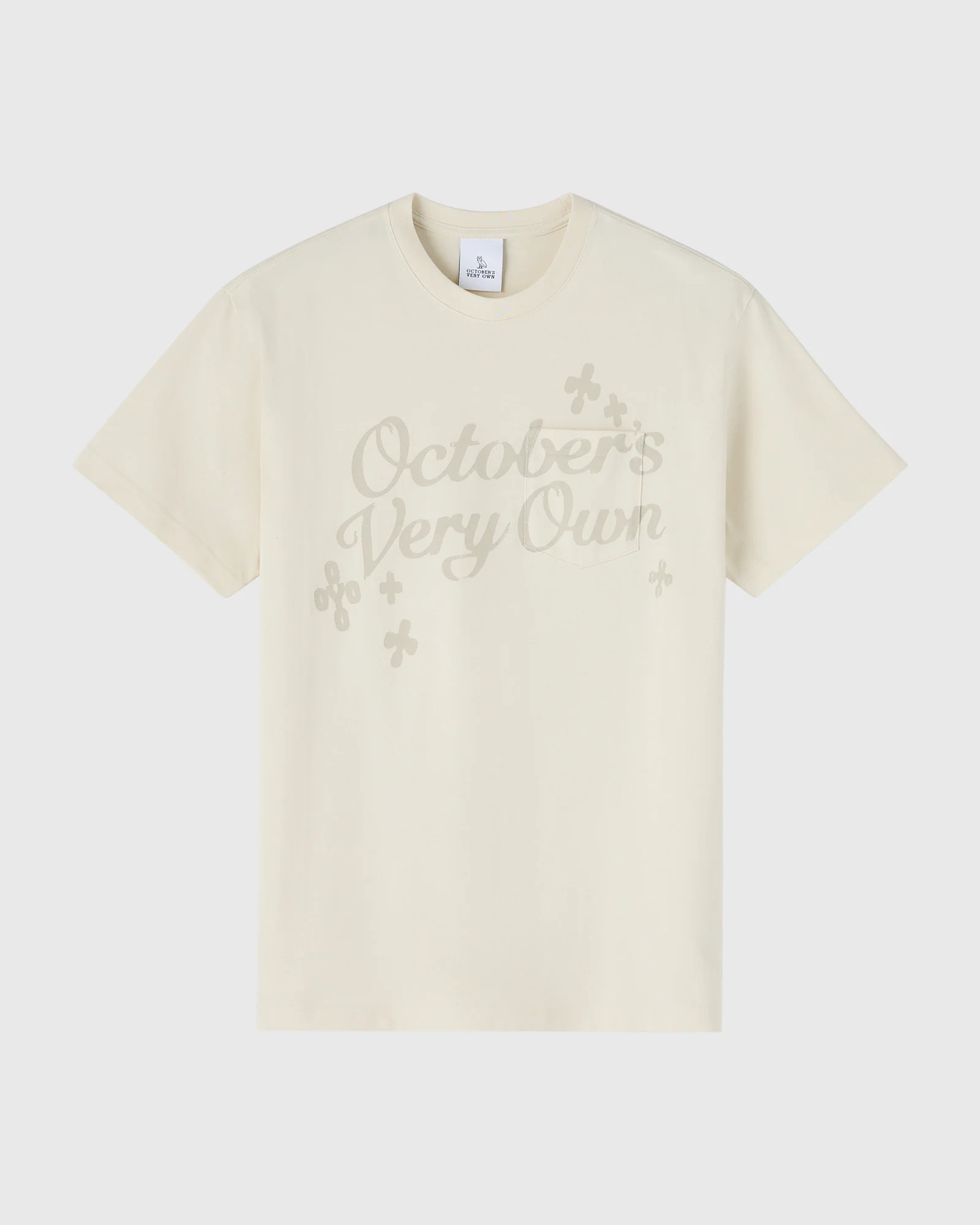 Pom Pom Script Pocket T-Shirt