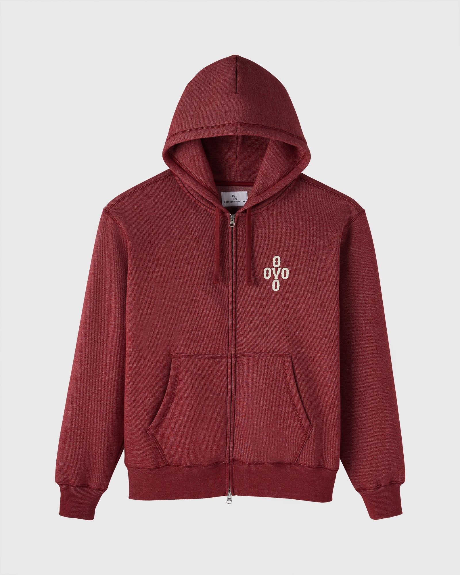 Pom Pom Speckle Fleece Full-Zip Hoodie - Image 3