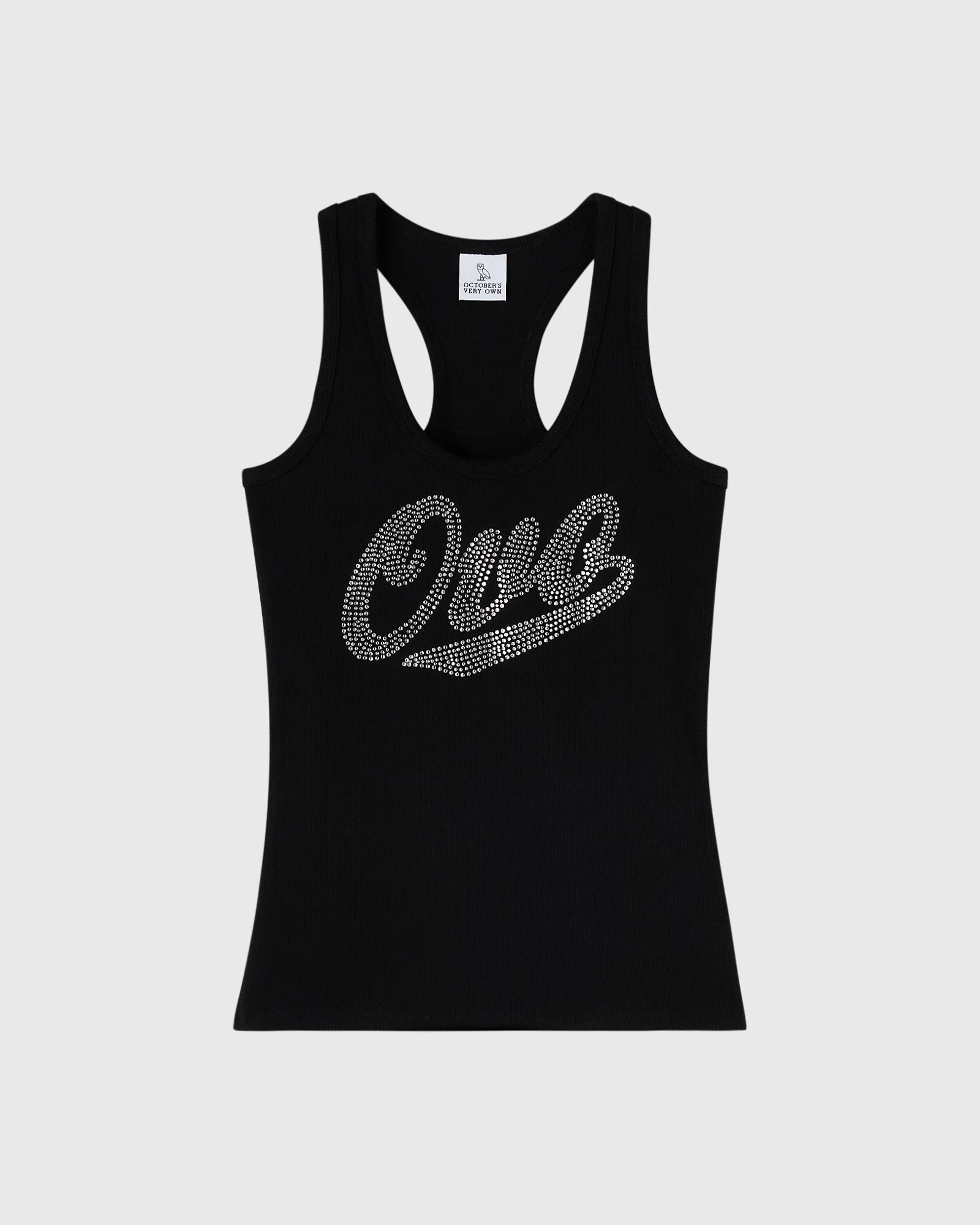 Rhinestone Ribbed Tank - Image 2