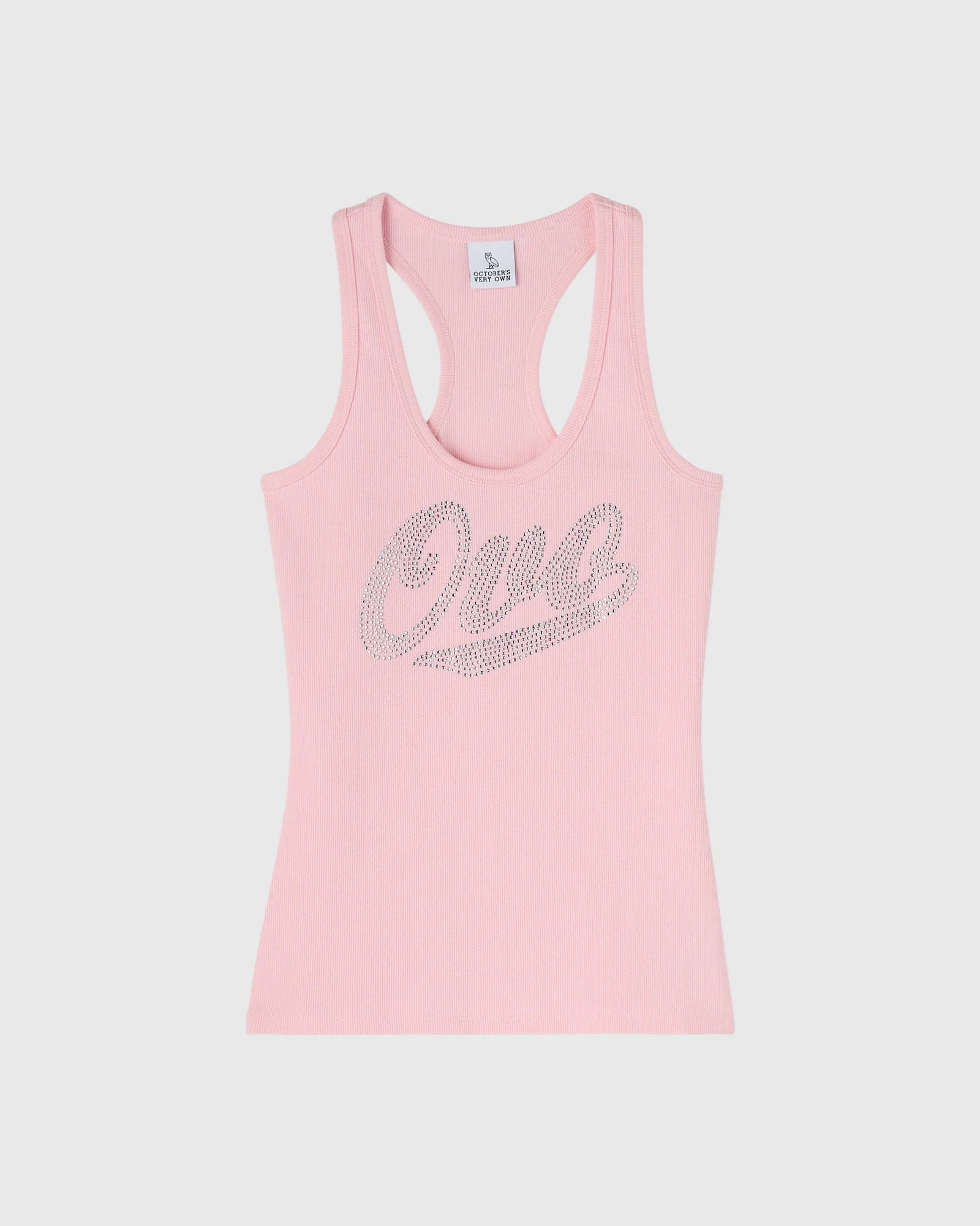 Rhinestone Ribbed Tank - Image 3