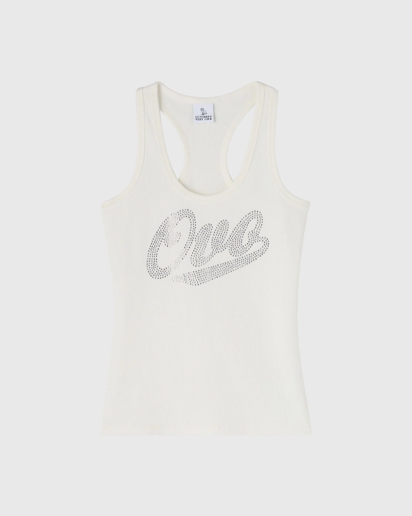 Rhinestone Ribbed Tank - Image 4