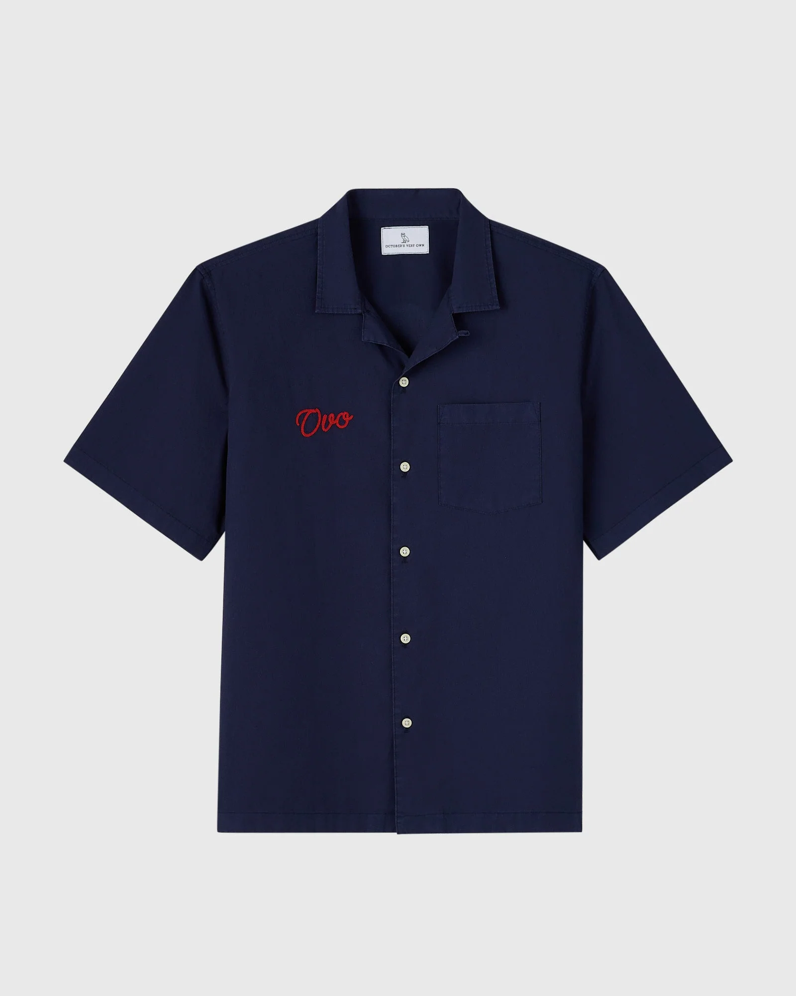 Rose Drop Poplin Camp Shirt - Image 2