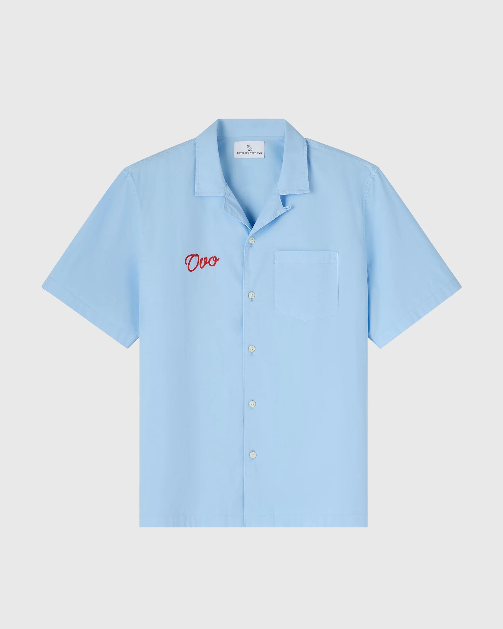 Rose Drop Poplin Camp Shirt - Image 3
