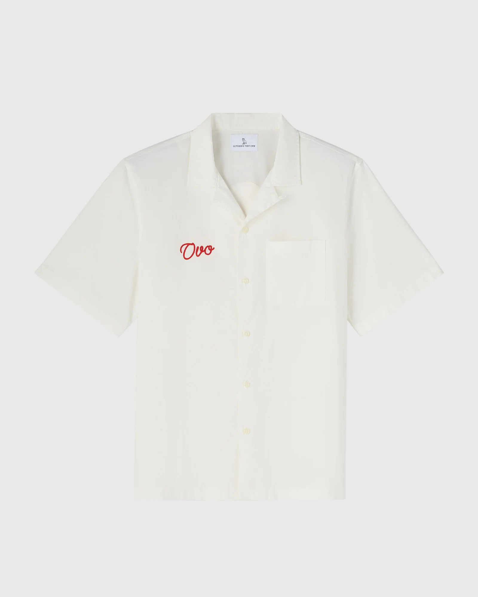 Rose Drop Poplin Camp Shirt - Image 4