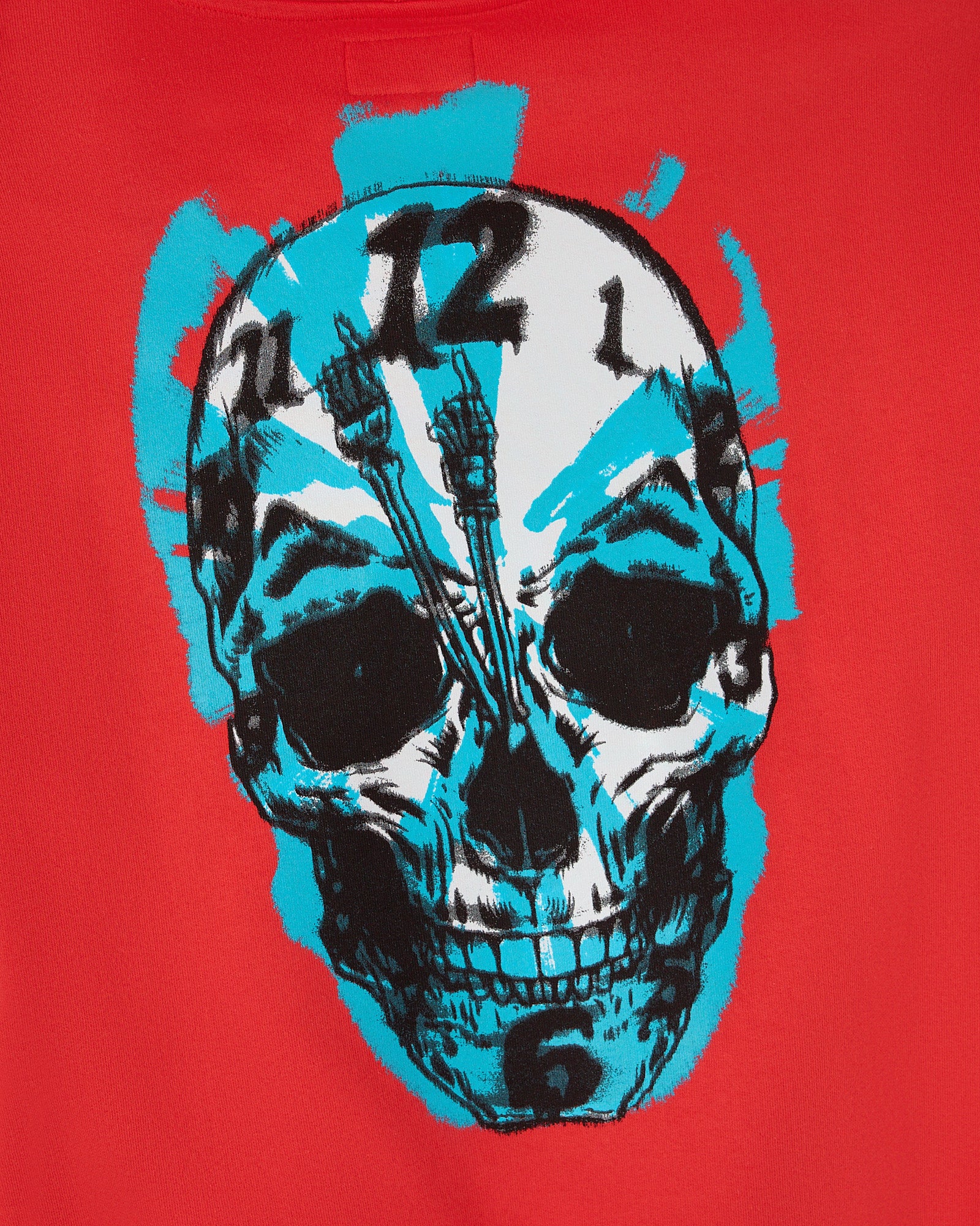 Scary Hours Hoodie - Racing Red - Image 5