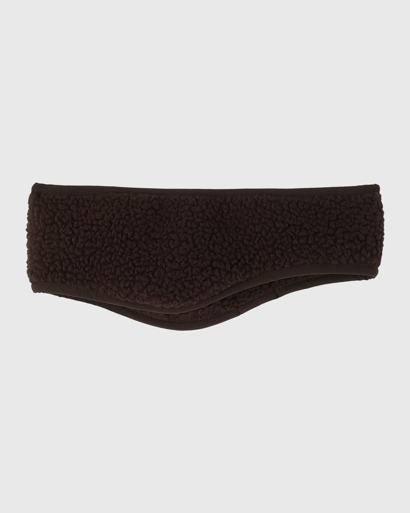 Sherpa Fleece Headband - Black Coco - Image 2