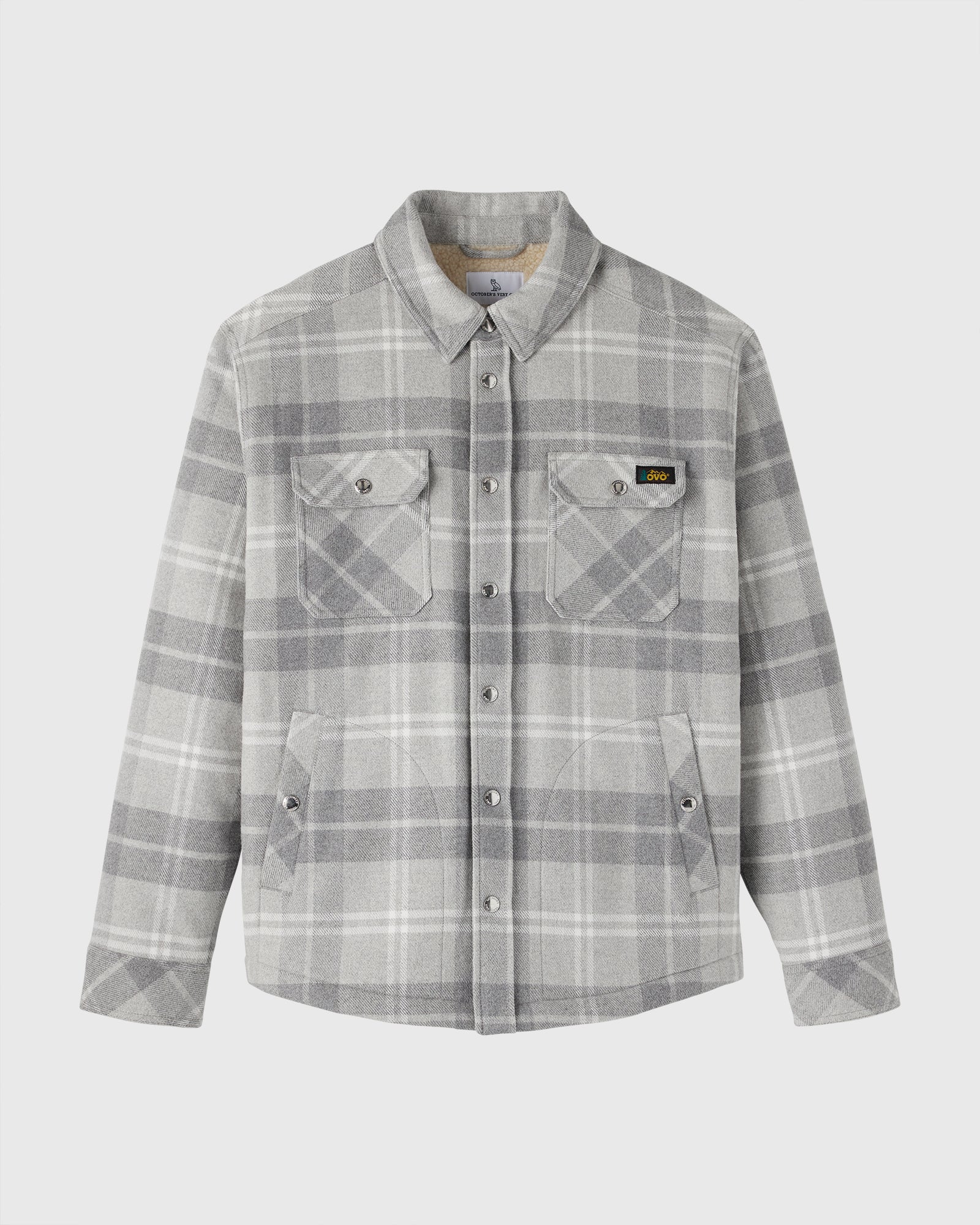 Sherpa Lined Shirt Jacket