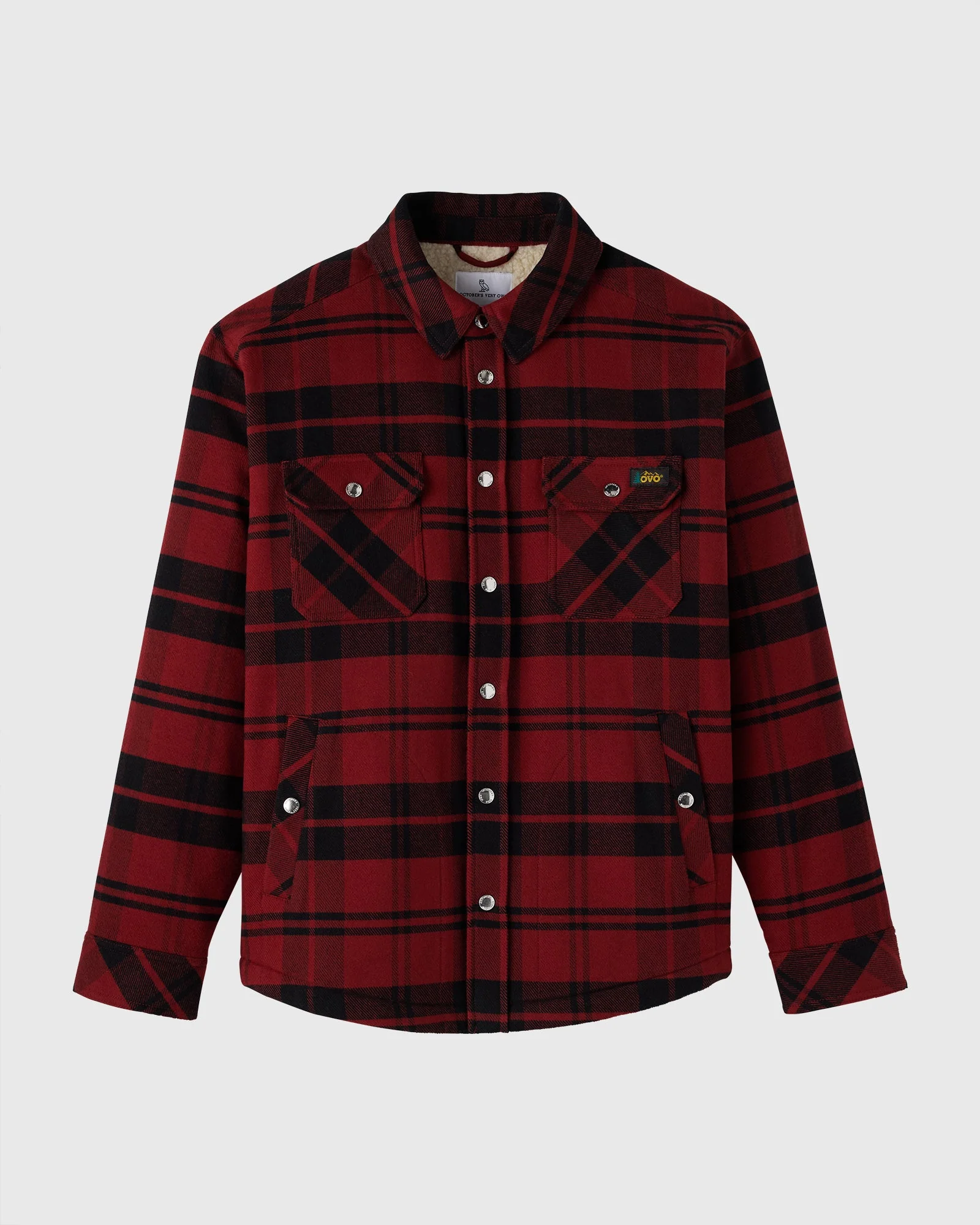 Sherpa Lined Shirt Jacket - Image 2