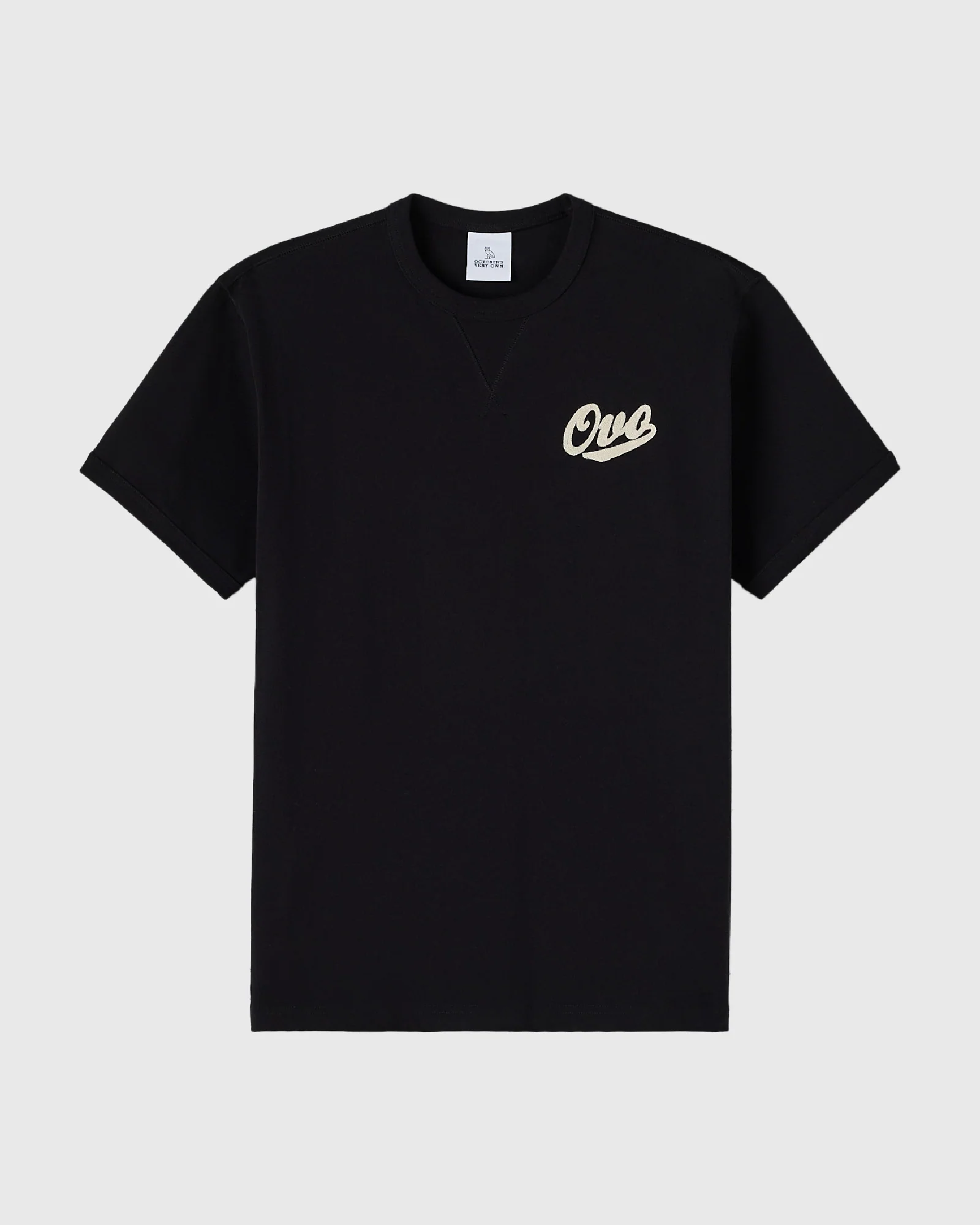 Shop Chainstitch Gusset Tee - Black