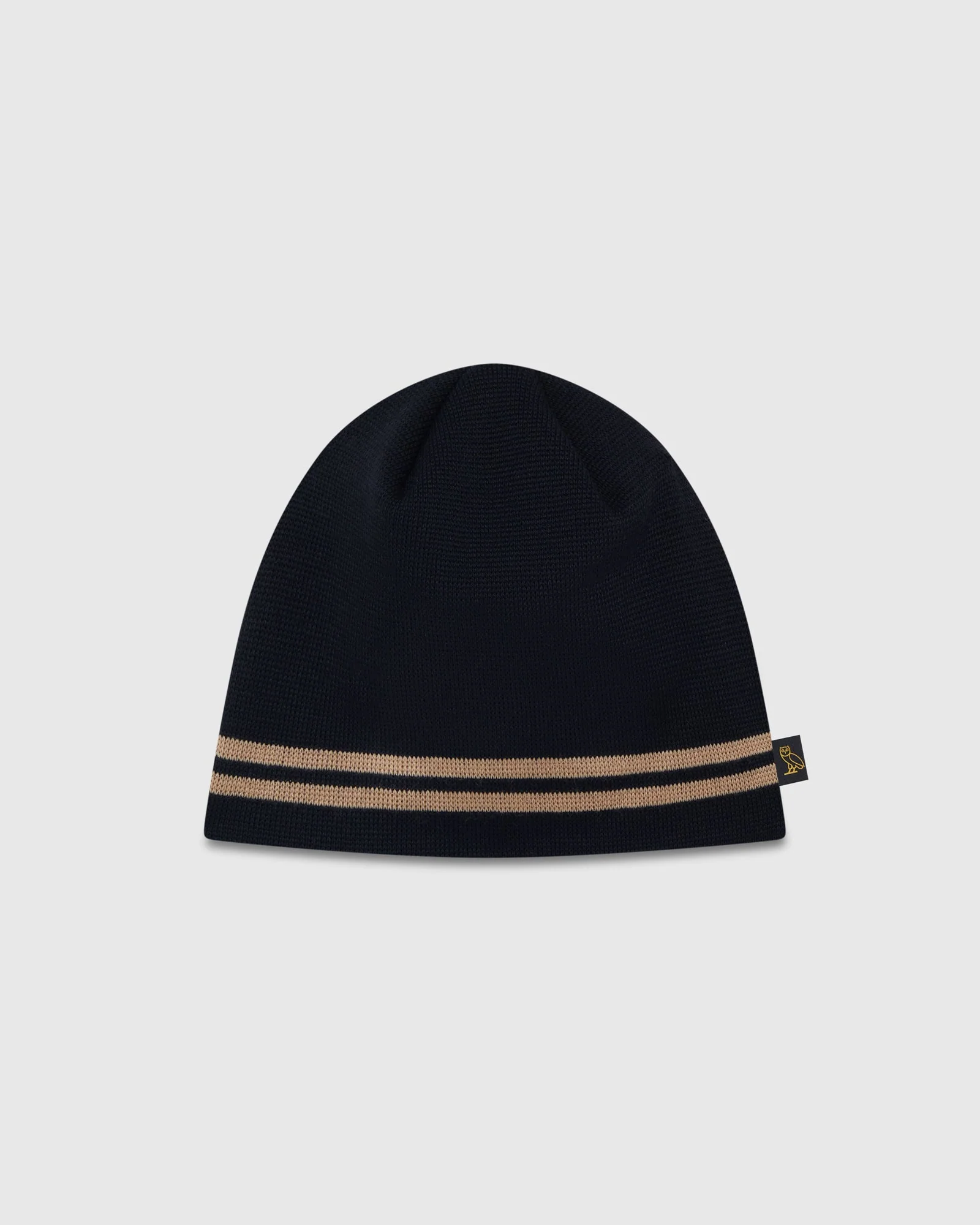 Striped Beanie - Black - Image 2