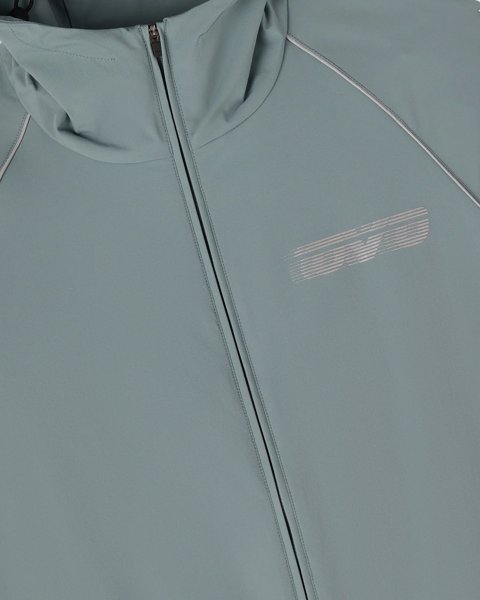 Nylon Running Jacket - Light Teal - Image 4
