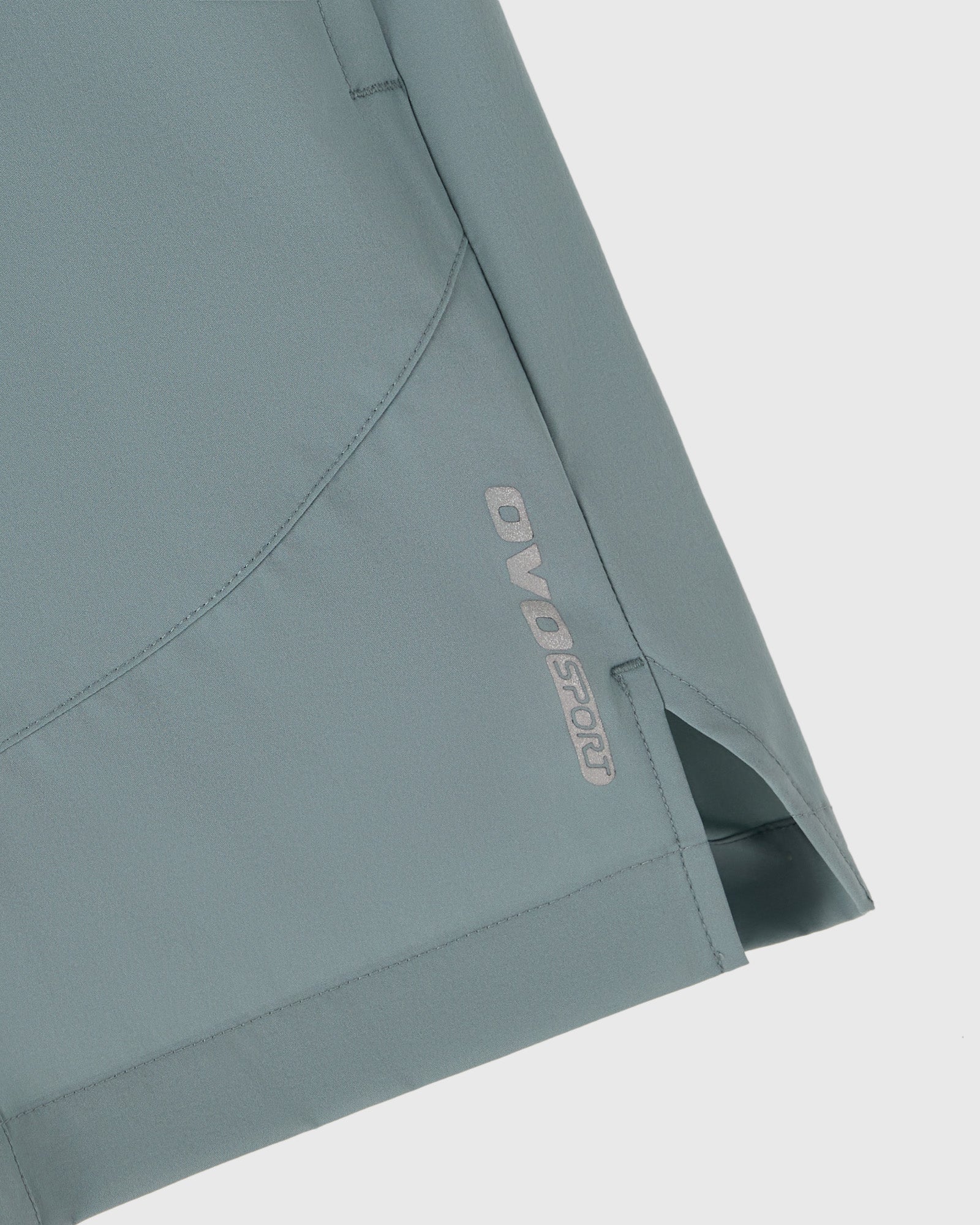 Nylon Running Short - Light Teal - Image 4