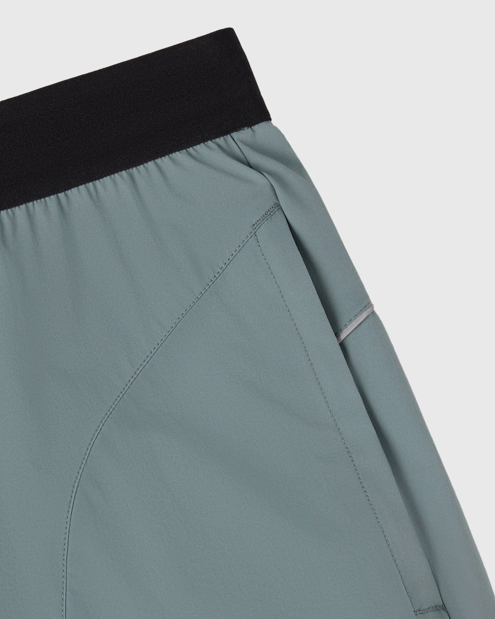 Nylon Running Short - Light Teal - Image 6