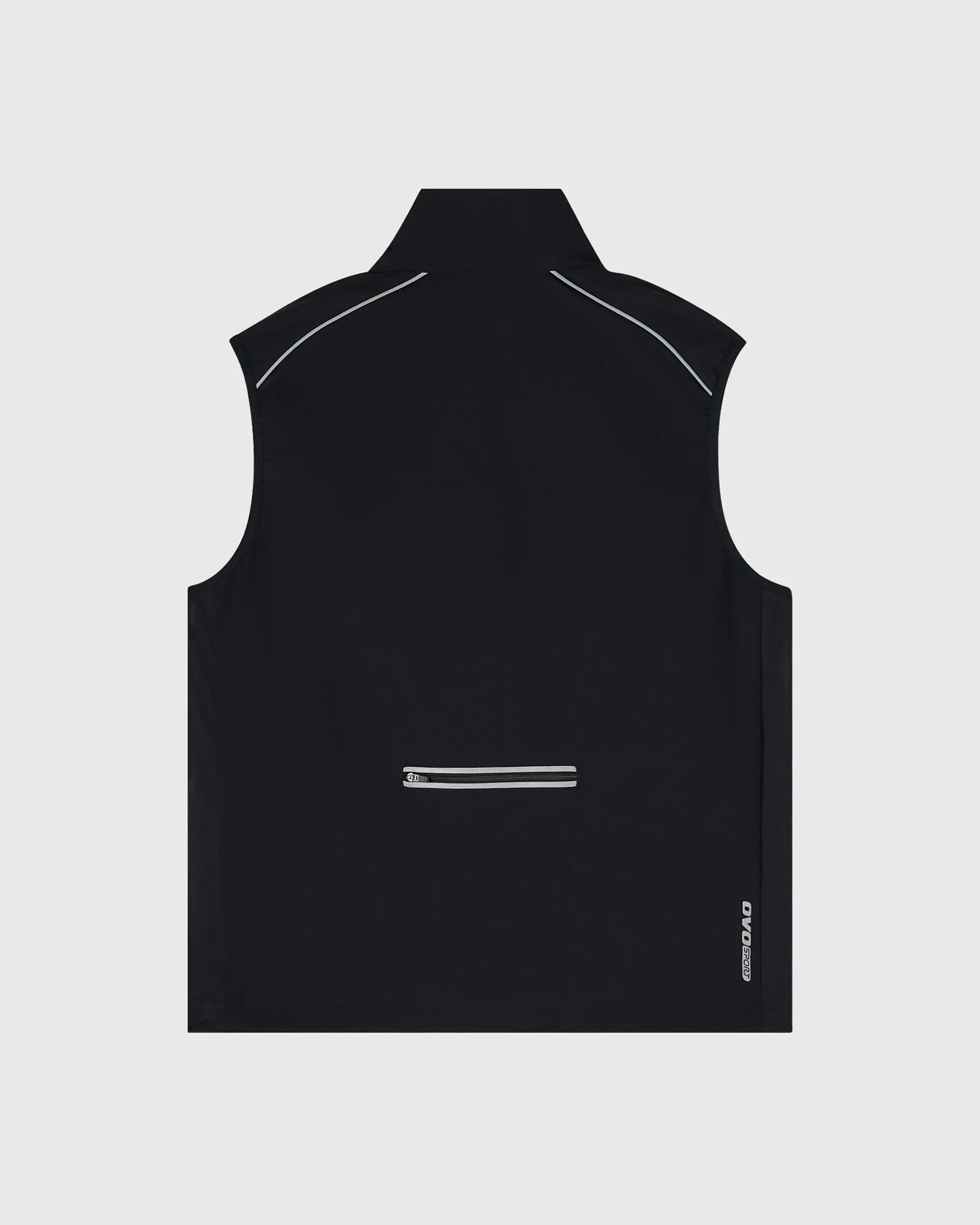 Nylon Running Vest - Black - Image 3