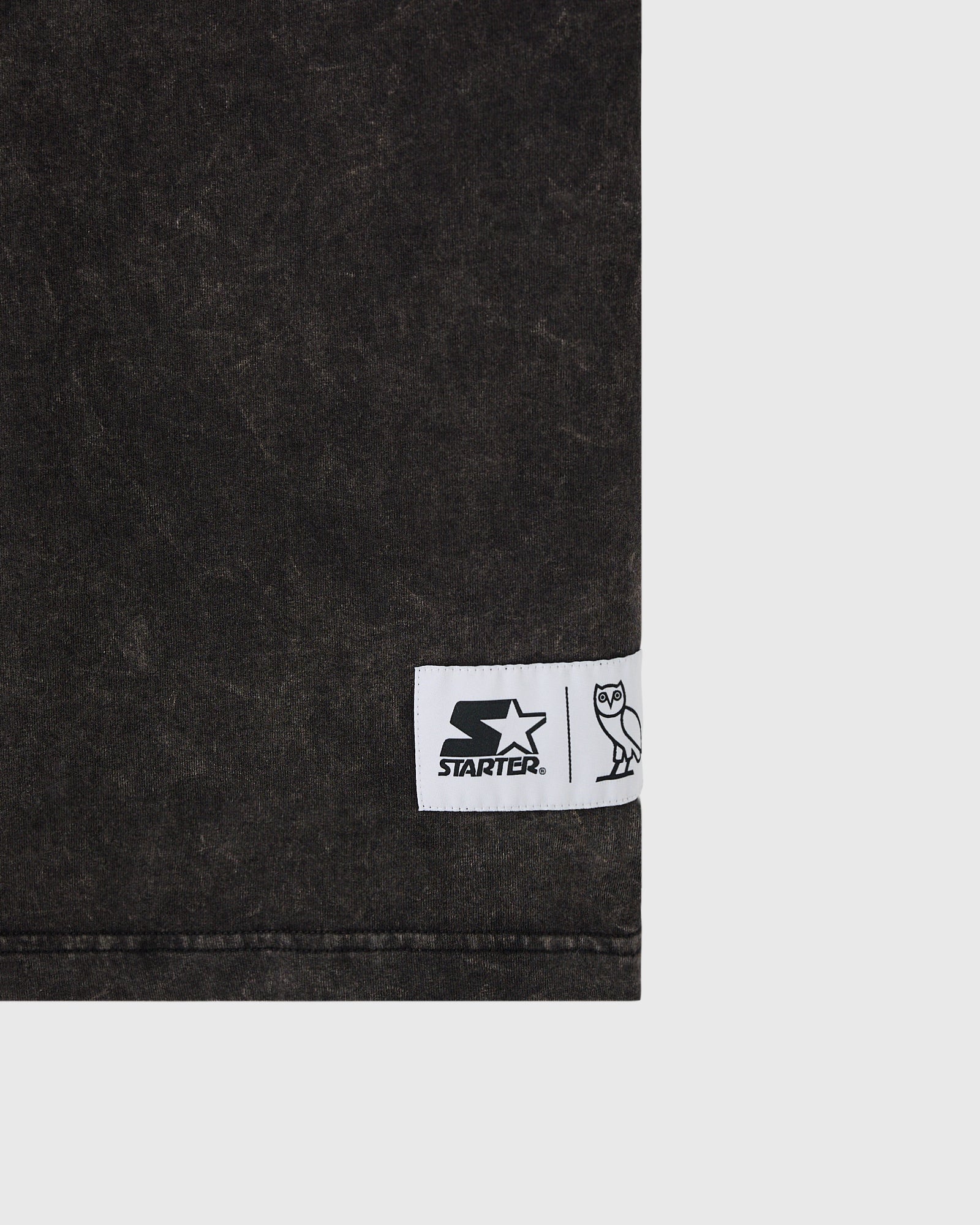 STARTER Team Script Vintage Wash Tee - Black - Image 4