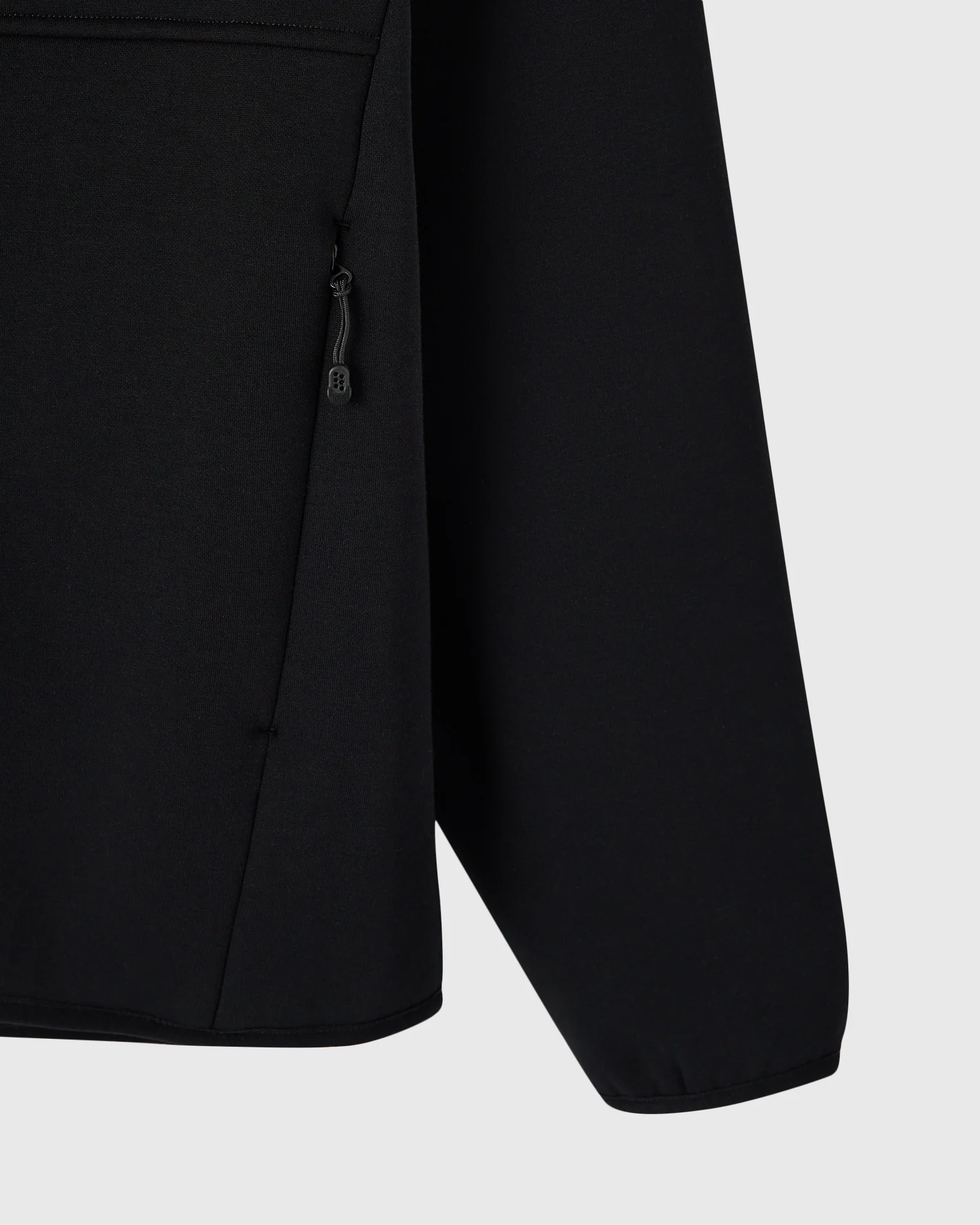 Technical Fleece Hoodie - Black - Image 4