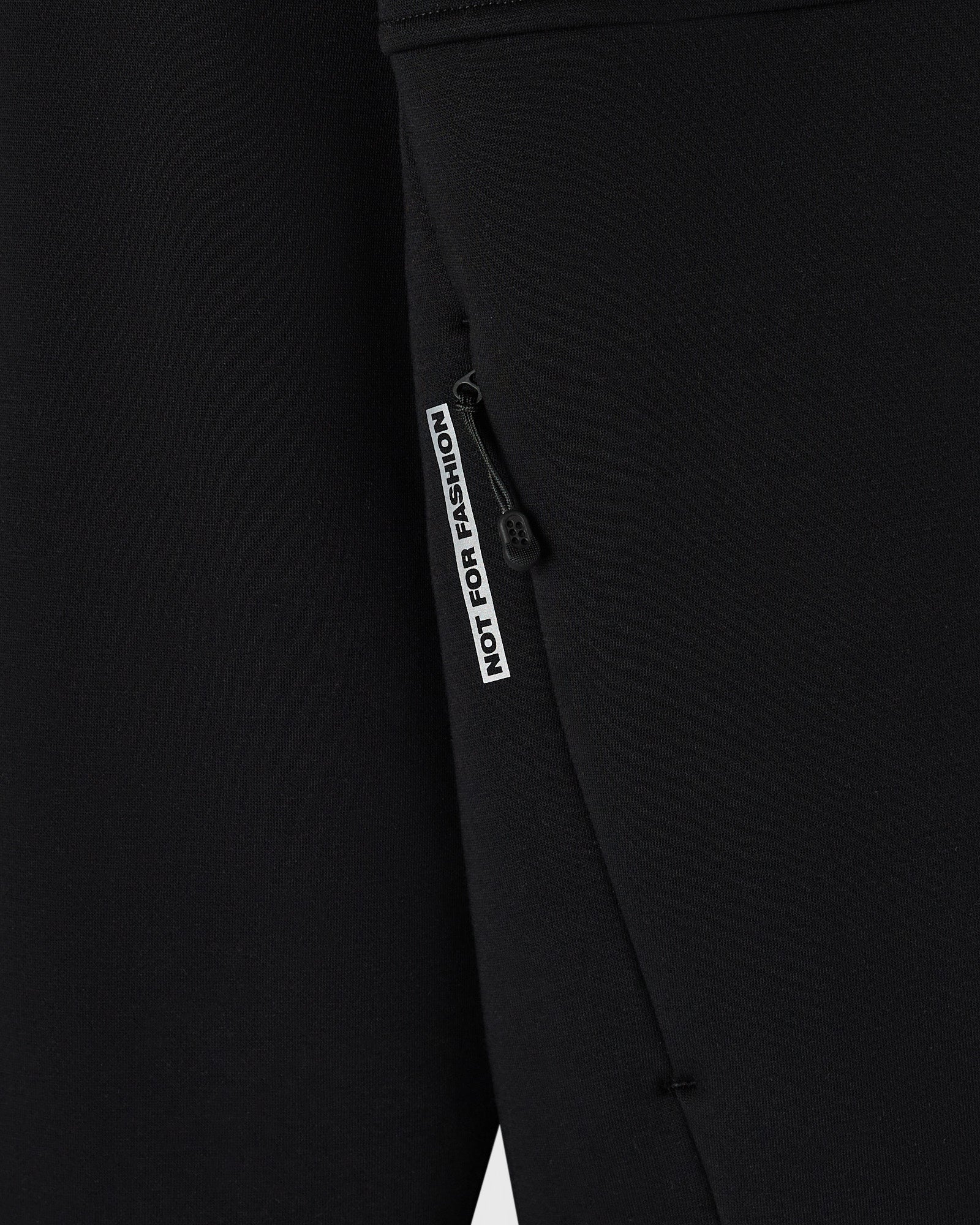 Technical Fleece Mockneck Zip-Up - Black - Image 8