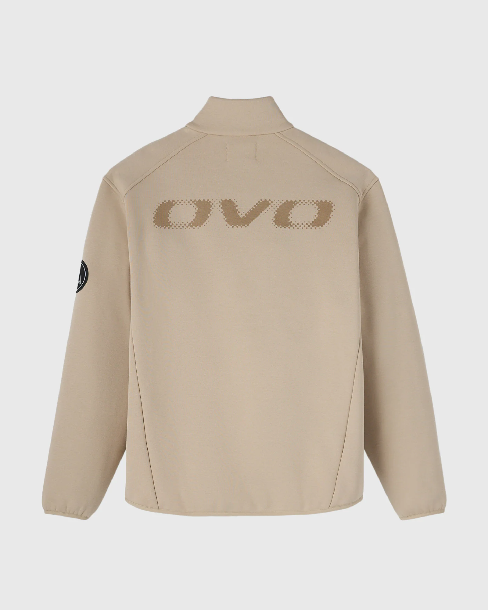 Technical Fleece Mockneck Zip-Up - Sandstone - Image 2