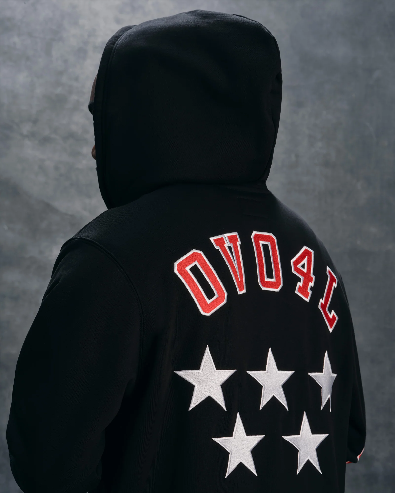 Owls Varsity Full-Zip Hoodie - Black - Image 2