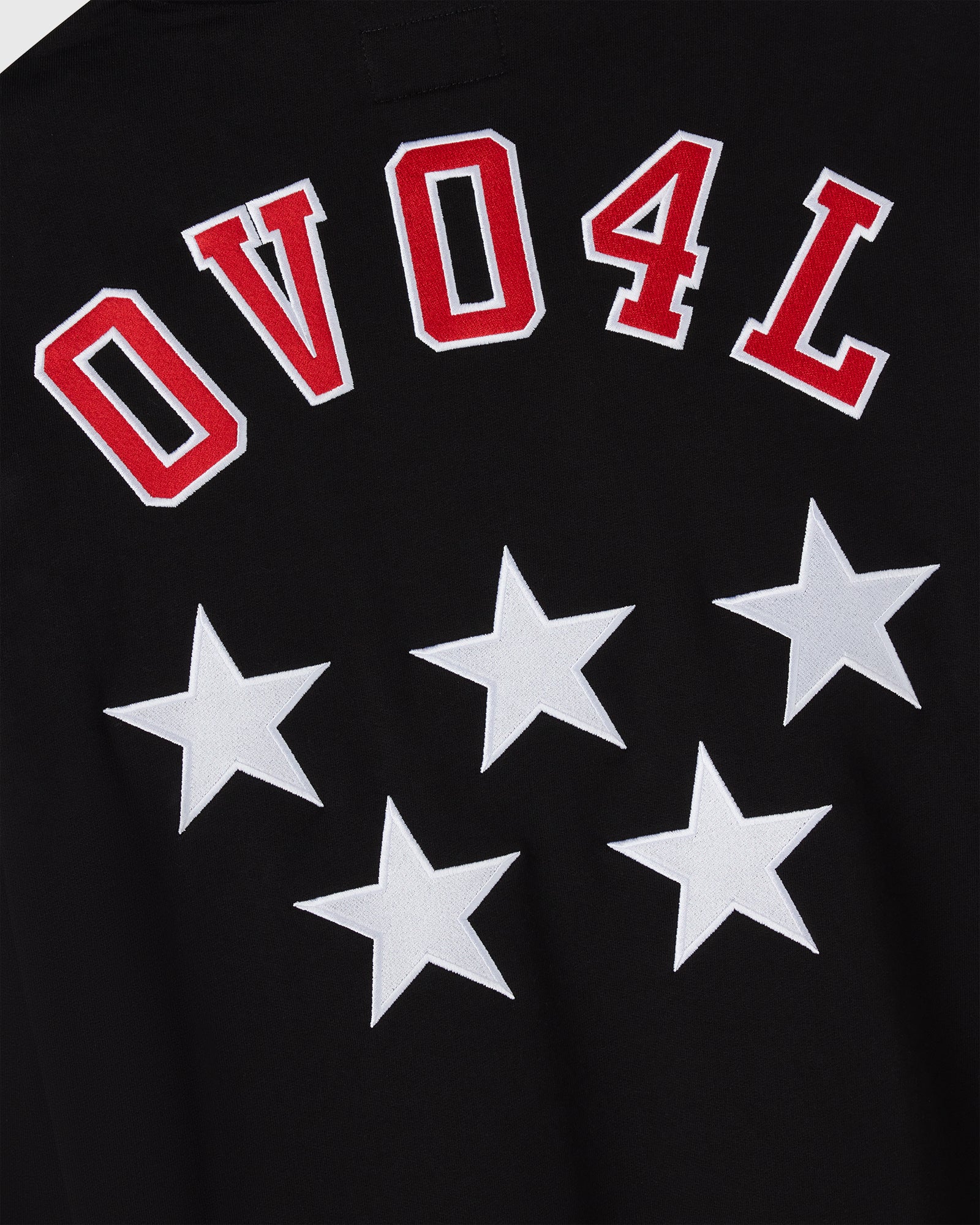 Owls Varsity Full-Zip Hoodie - Black - Image 6
