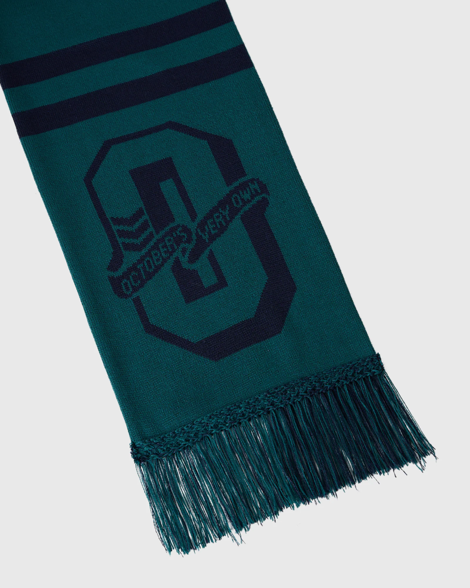 Varsity O Scarf - Navy/Green - Image 3