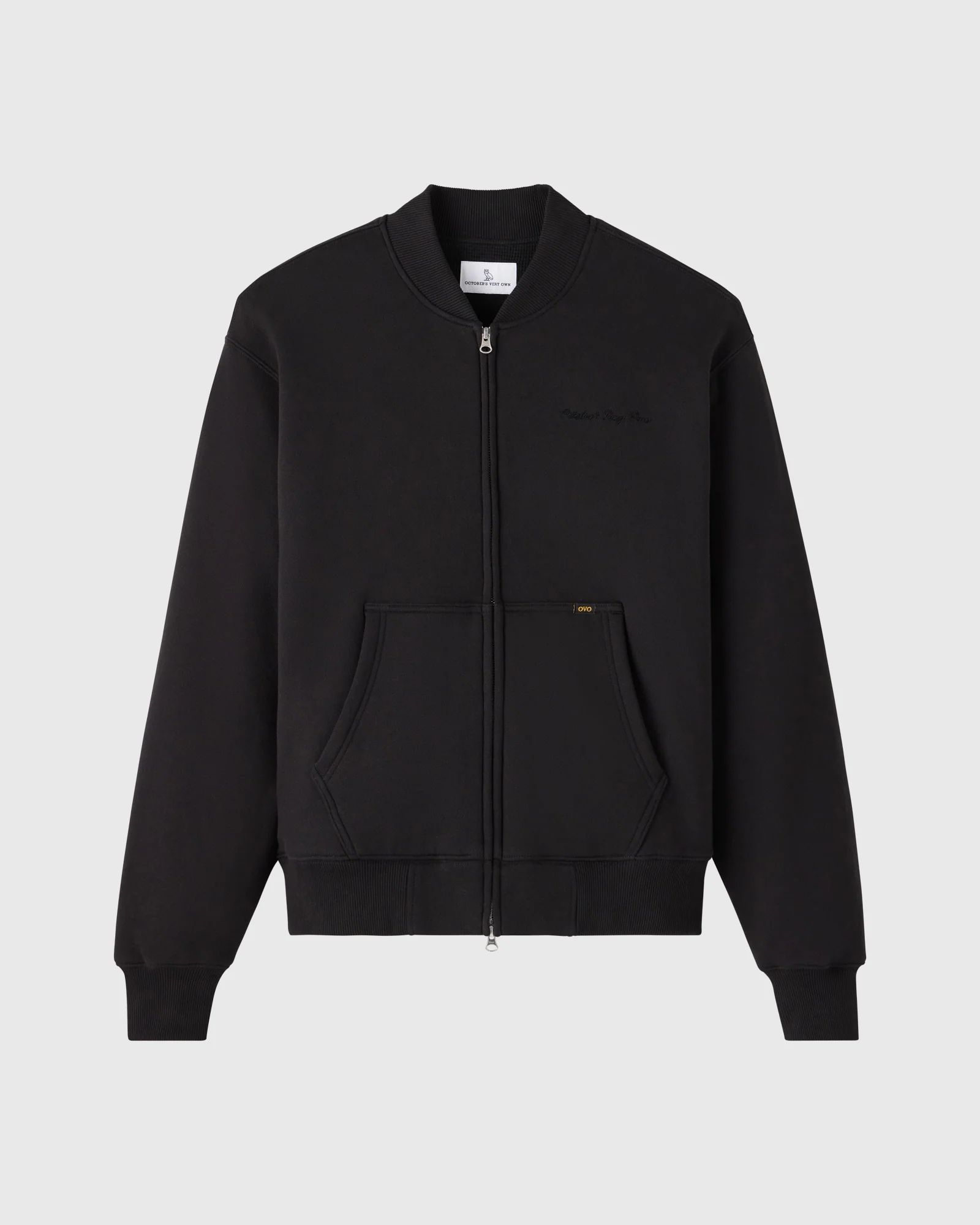Waffle-Lined Track Jacket