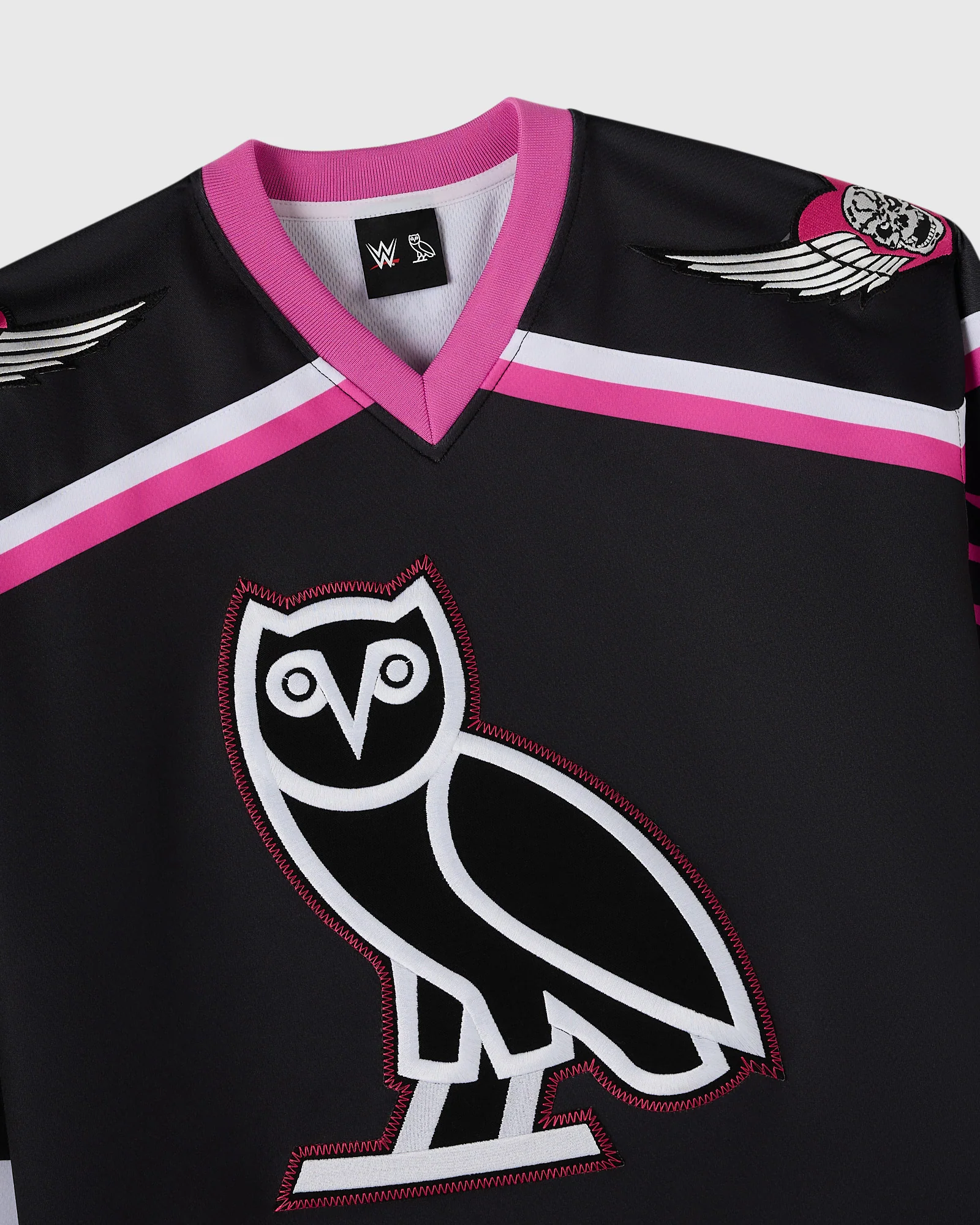 WWE The Hitman Hockey Jersey - Black - Image 3